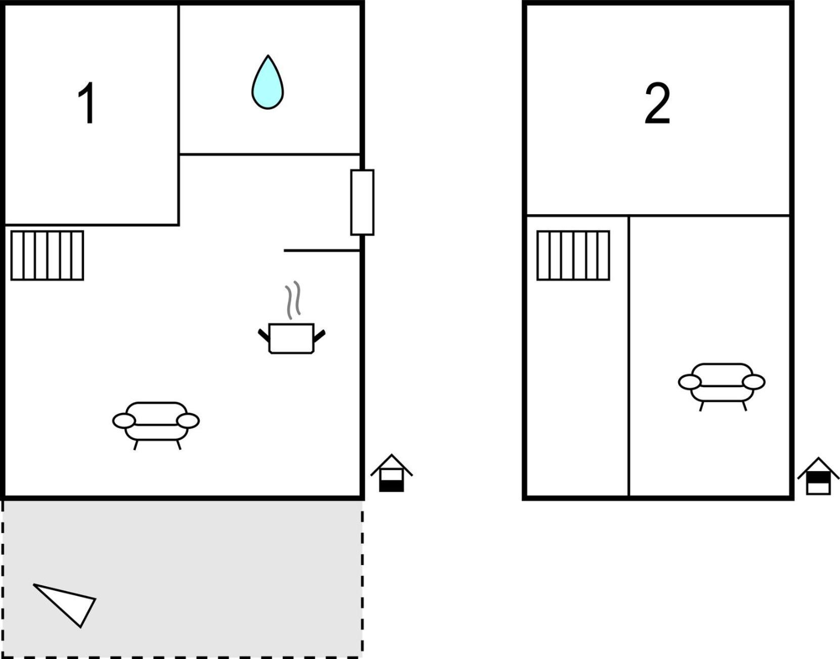 2 Bedroom Nice Home In Zerpenschleuse Екстер'єр фото